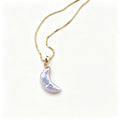 "Moon" Baroque Pearl Necklace (14K Gold Filled)