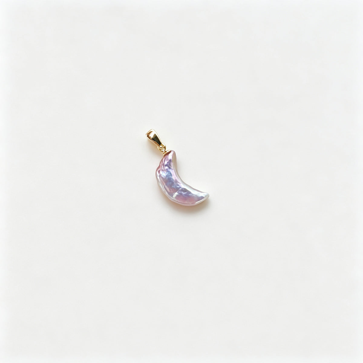 "Moon" Baroque Pearl Necklace (14K Gold Filled)